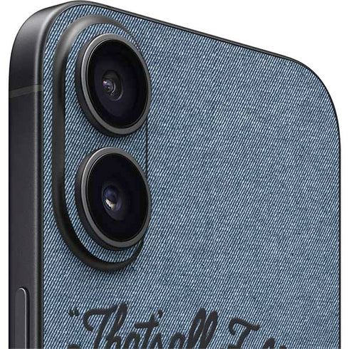 Looney Tunes Marvin Thats All Folks iPhone 16 Skin