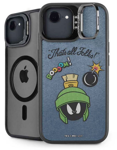 Looney Tunes Marvin Thats All Folks iPhone 16e Kickstand Case