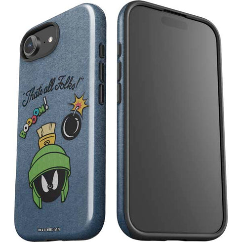 Looney Tunes Marvin Thats All Folks iPhone 16e Impact Case