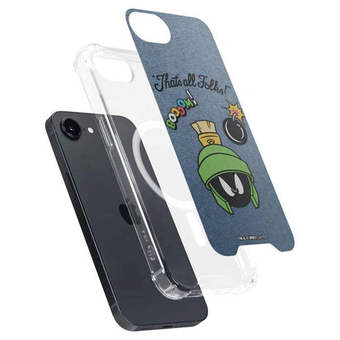 Looney Tunes Marvin Thats All Folks iPhone 16e MagSafe Case