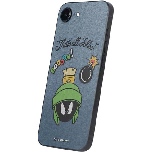 Looney Tunes Marvin Thats All Folks iPhone 16e Skin
