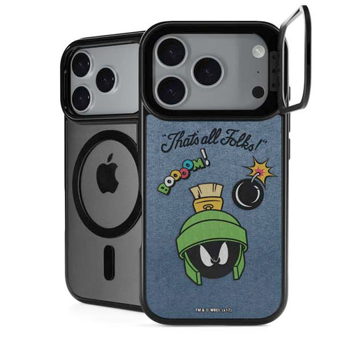 Looney Tunes Marvin Thats All Folks iPhone 18 Pro Max Kickstand Case