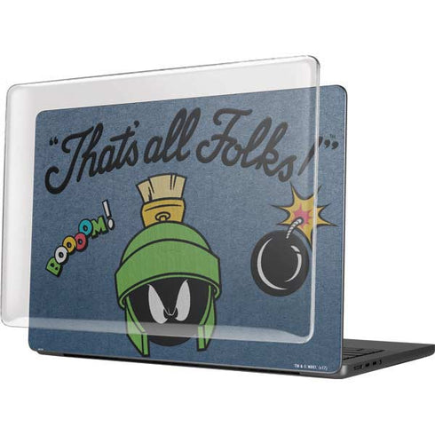 Looney Tunes Marvin Thats All Folks MacBook Pro 14in (2021-24) Case plus Skin