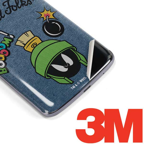Looney Tunes Marvin Thats All Folks Moto E5 Plus Skin