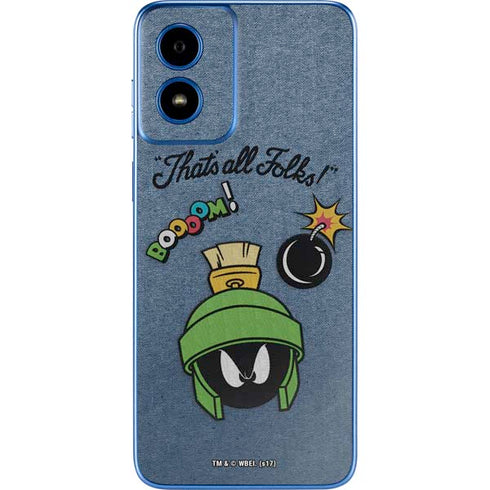 Looney Tunes Marvin Thats All Folks Moto G Play 4G (2024) Skin