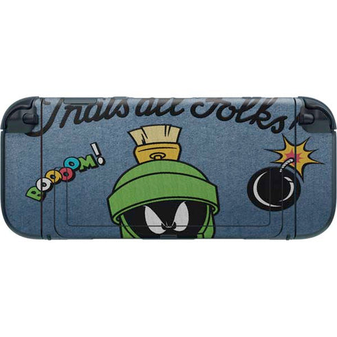 Looney Tunes Marvin Thats All Folks Nintendo Switch 2 (2025) with Joy-Con Skin