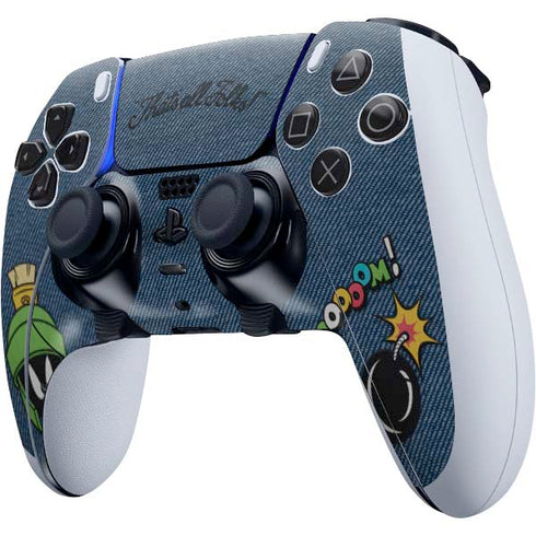 Looney Tunes Marvin Thats All Folks PS5 DualSense Edge Pro Controller Skin