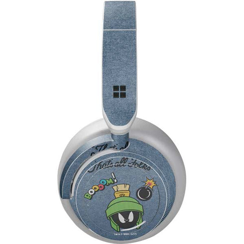 Looney Tunes Marvin Thats All Folks Surface Headphones Skin