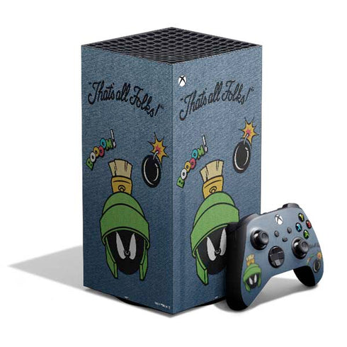 Looney Tunes Marvin Thats All Folks XBox Series X Digital Edition Bundle Skin
