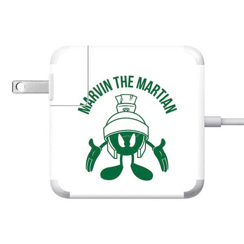 Looney Tunes Marvin the Martian Big Head 85W Power Adapter (15 and 17 inch MacBook Pro Charger) Skin