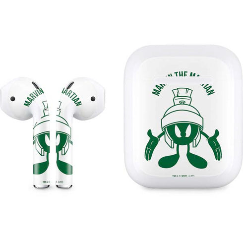 Looney Tunes Marvin the Martian Big Head Apple AirPods Skin