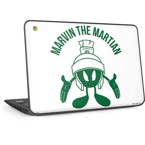 Looney Tunes Marvin the Martian Big Head HP Chromebook Skin