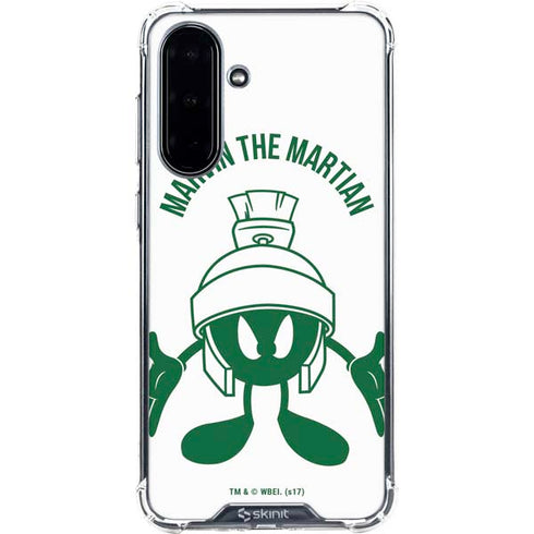 Looney Tunes Marvin the Martian Big Head Galaxy A36 5G Clear Case