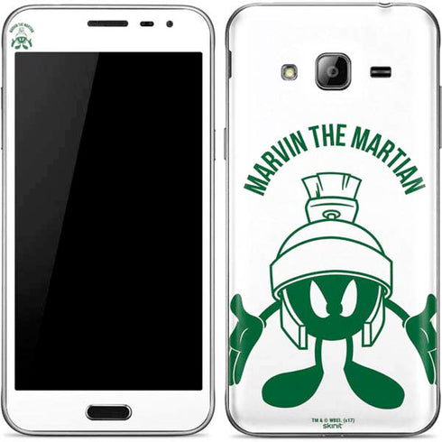 Looney Tunes Marvin the Martian Big Head Galaxy J3 Skin