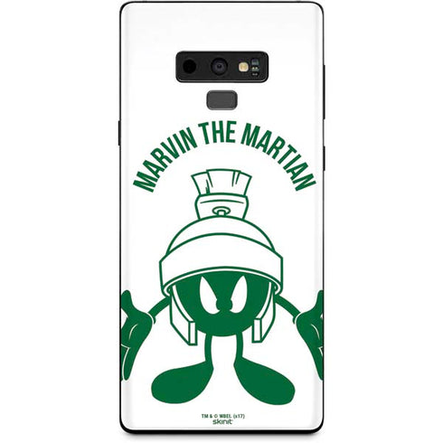 Looney Tunes Marvin the Martian Big Head Galaxy Note 9 Skin
