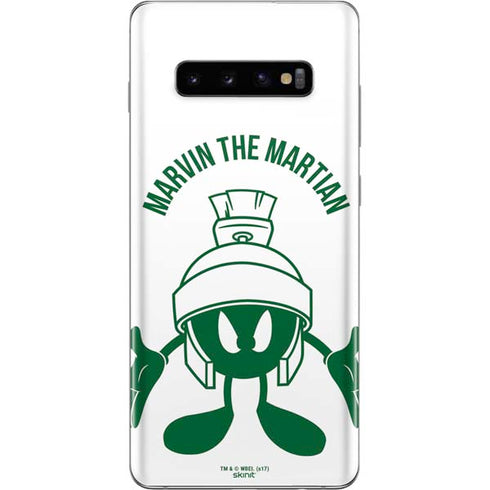 Looney Tunes Marvin the Martian Big Head Galaxy S10 Plus Skin