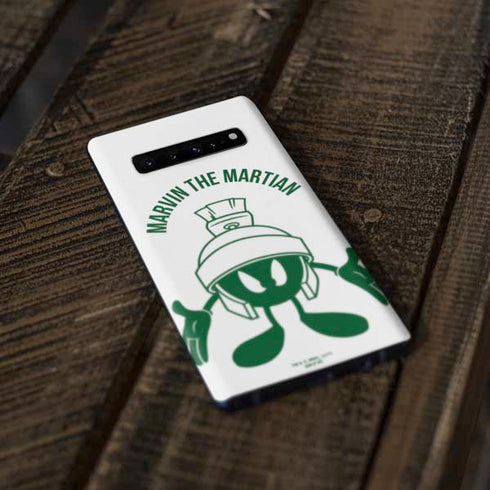 Looney Tunes Marvin the Martian Big Head Galaxy S10 Plus Skin