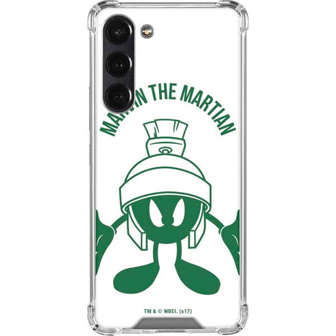 Looney Tunes Marvin the Martian Big Head Galaxy S24 FE Clear Case