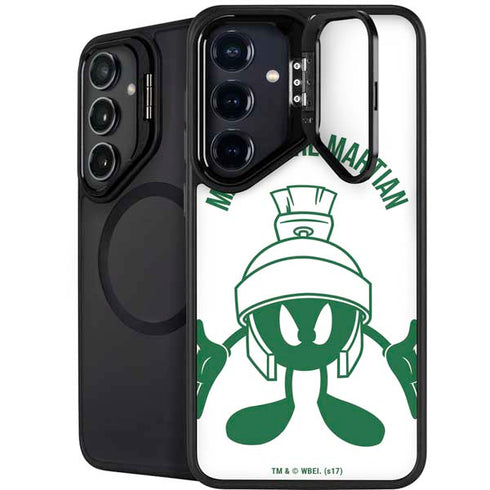 Looney Tunes Marvin the Martian Big Head Galaxy S25 Plus Kickstand Case