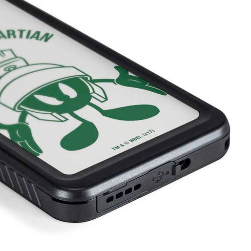 Looney Tunes Marvin the Martian Big Head Galaxy S24 Plus Waterproof Case