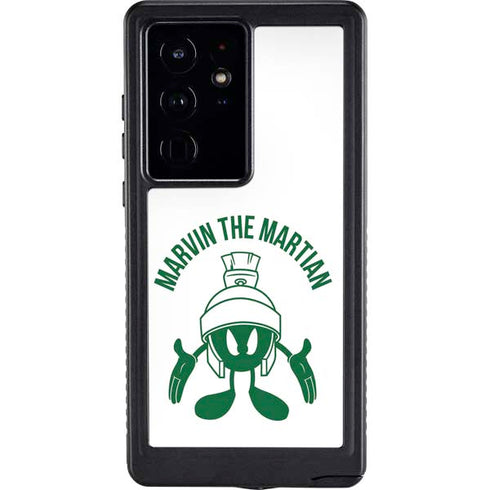Looney Tunes Marvin the Martian Big Head Galaxy S24 Ultra Waterproof Case