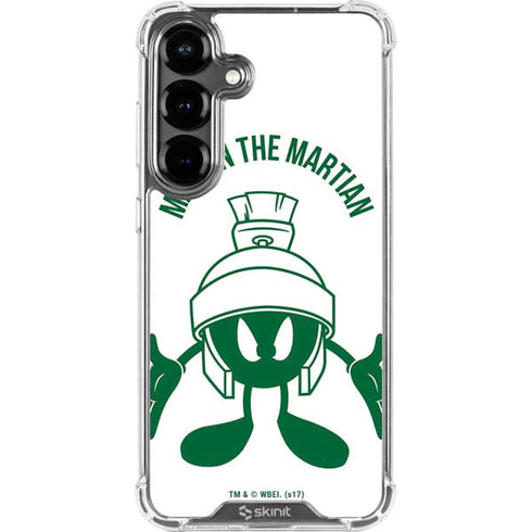 Looney Tunes Marvin the Martian Big Head Galaxy S26 Plus Clear Case