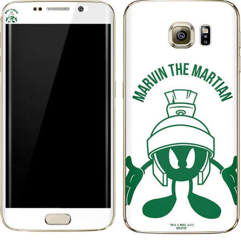 Looney Tunes Marvin the Martian Big Head Galaxy S7 Edge Skin