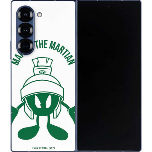 Looney Tunes Marvin the Martian Big Head Galaxy Z Fold6 Skin