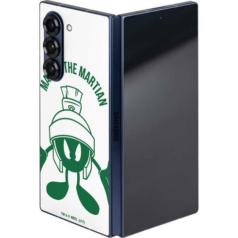 Looney Tunes Marvin the Martian Big Head Galaxy Z Fold6 Skin