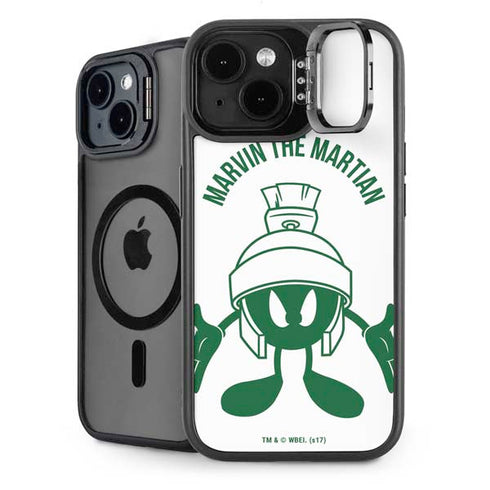 Looney Tunes Marvin the Martian Big Head iPhone 14 Plus Kickstand Case