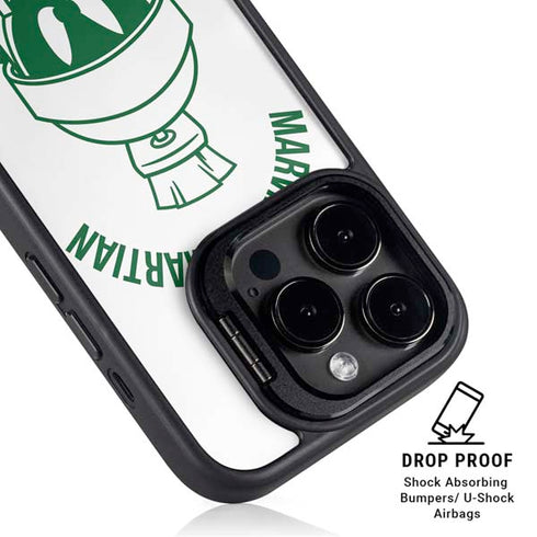 Looney Tunes Marvin the Martian Big Head iPhone 14 Pro Kickstand Case
