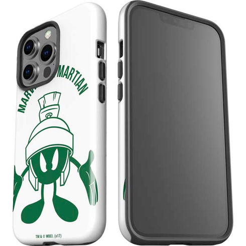 Looney Tunes Marvin the Martian Big Head iPhone 15 Pro Impact Case
