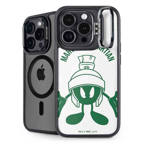 Looney Tunes Marvin the Martian Big Head iPhone 15 Pro Max Kickstand Case