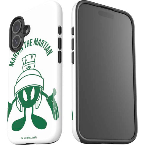 Looney Tunes Marvin the Martian Big Head iPhone 16 Plus Impact Case