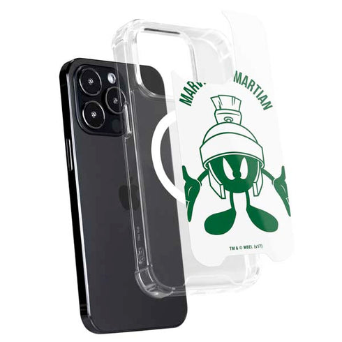 Looney Tunes Marvin the Martian Big Head iPhone 16 Pro MagSafe Case