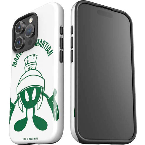 Looney Tunes Marvin the Martian Big Head iPhone 16 Pro Max Impact Case