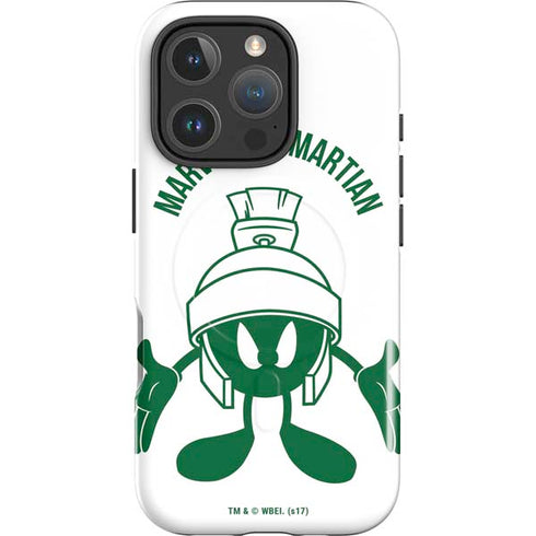 Looney Tunes Marvin the Martian Big Head iPhone 16 Pro Max Magsafe Impact Case