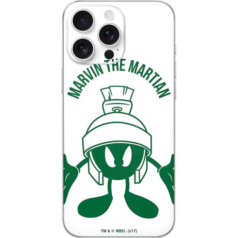 Looney Tunes Marvin the Martian Big Head iPhone 16 Pro Max Skin