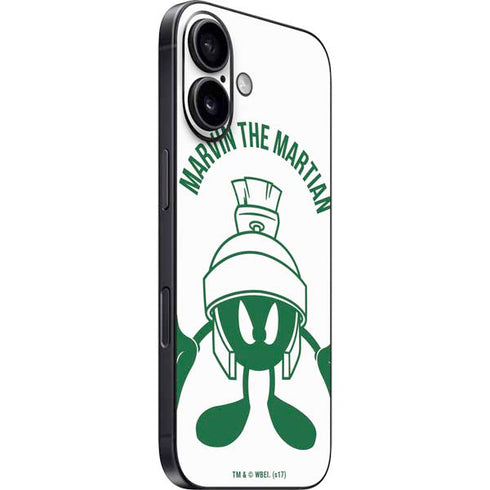 Looney Tunes Marvin the Martian Big Head iPhone 16 Skin