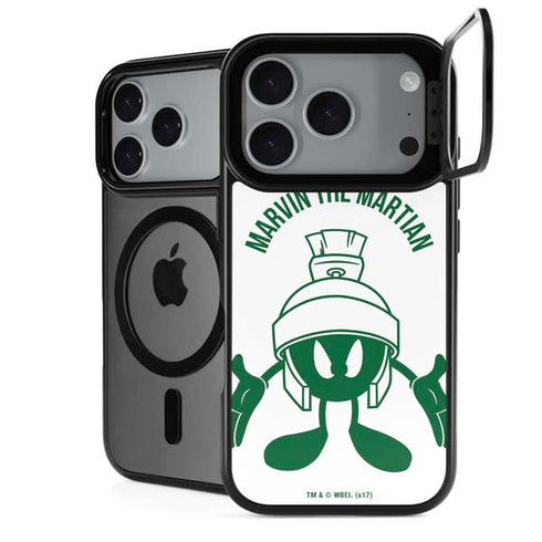 Looney Tunes Marvin the Martian Big Head iPhone 18 Pro Max Kickstand Case