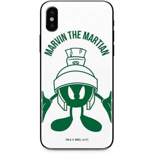 Looney Tunes Marvin the Martian Big Head iPhone XS Skin