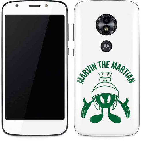 Looney Tunes Marvin the Martian Big Head Moto E5 Play Skin