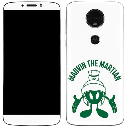 Looney Tunes Marvin the Martian Big Head Moto E5 Plus Skin
