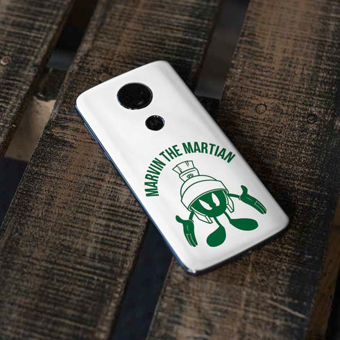 Looney Tunes Marvin the Martian Big Head Moto E5 Plus Skin