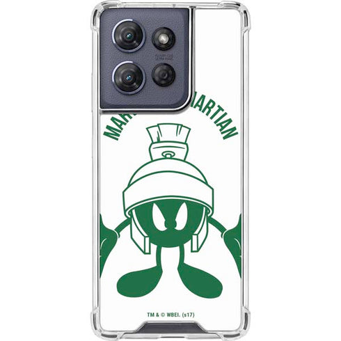 Looney Tunes Marvin the Martian Big Head Moto G 5G (2025) Clear Case