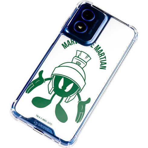 Looney Tunes Marvin the Martian Big Head Moto G 5G (2024) Clear Case