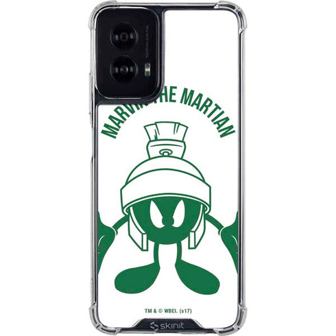 Looney Tunes Marvin the Martian Big Head Moto G Power 5G (2024) Clear Case