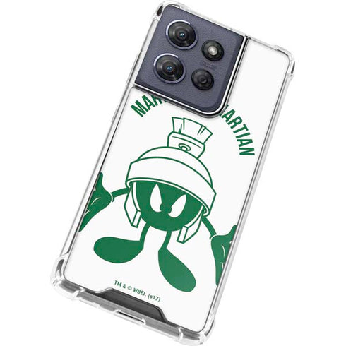 Looney Tunes Marvin the Martian Big Head Moto G Power 5G (2025) Clear Case