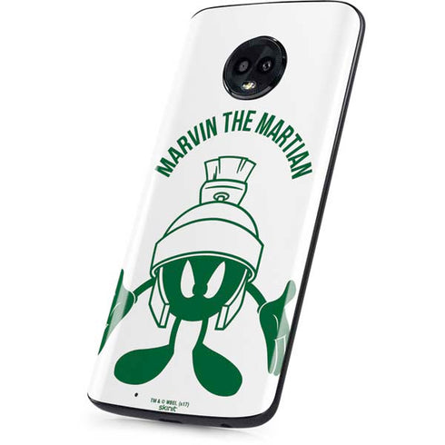 Looney Tunes Marvin the Martian Big Head Moto G6 Skin