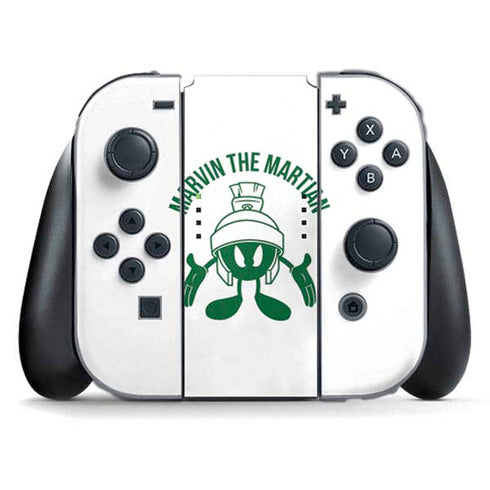 Looney Tunes Marvin the Martian Big Head Nintendo Switch (2017-2021) Joy-Con Controller Skin